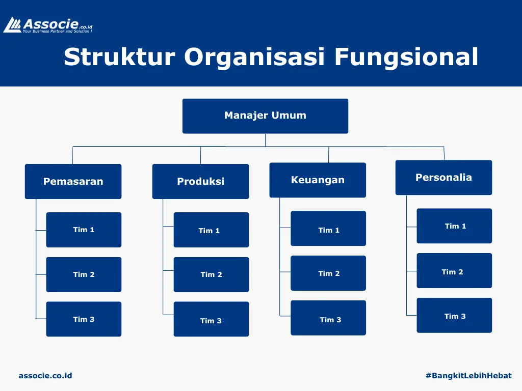 Contoh Struktur Organisasi Fungsional