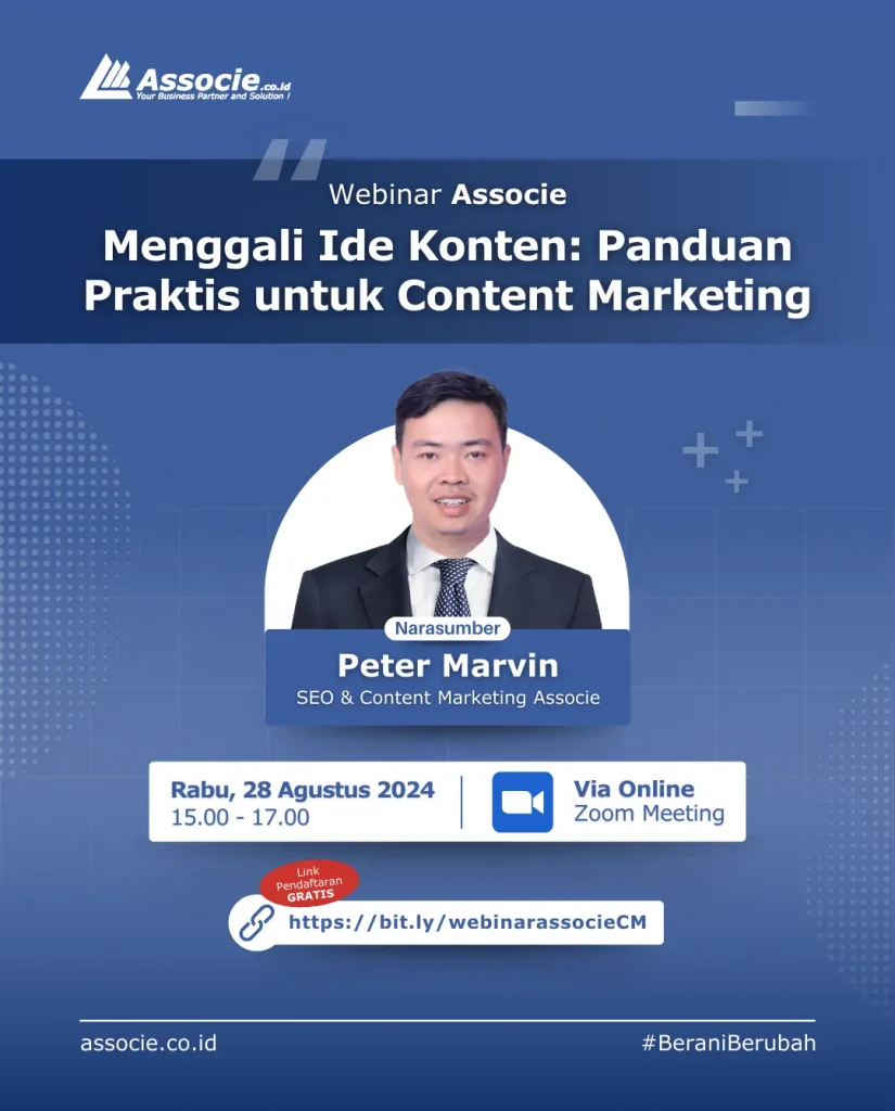 Webinar associe content marketing - peter marvin