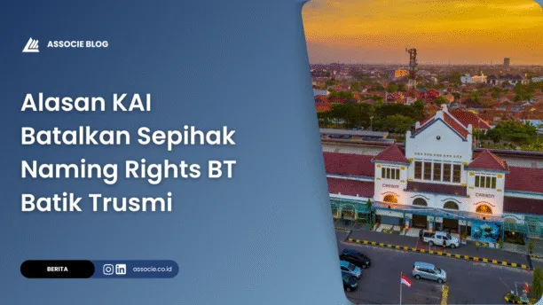 Naming Rights BT Batik Trusmi di stasiun cirebon