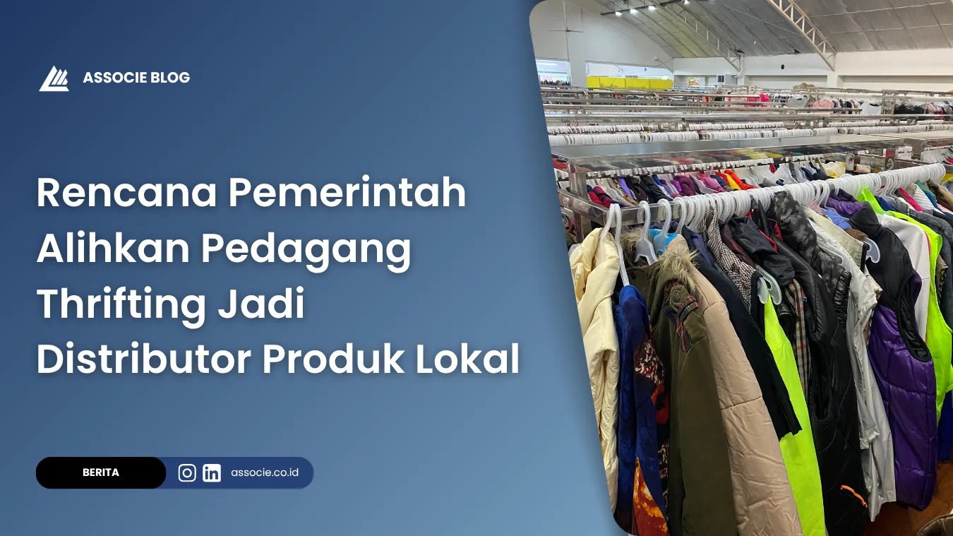 pedagang thrifting jadi distributor produk lokal, pedagang thrifting dialihkan jadi distribusi produk lokal, larangan impor pakaian bekas