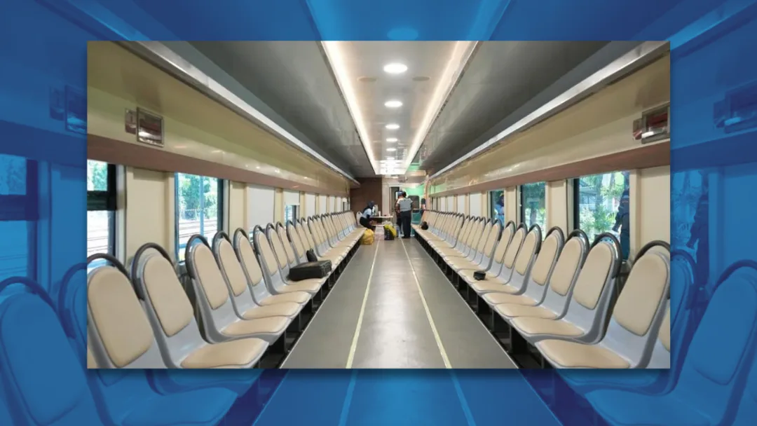 fasilitas dan desain gerbong kereta petani dan pedagang