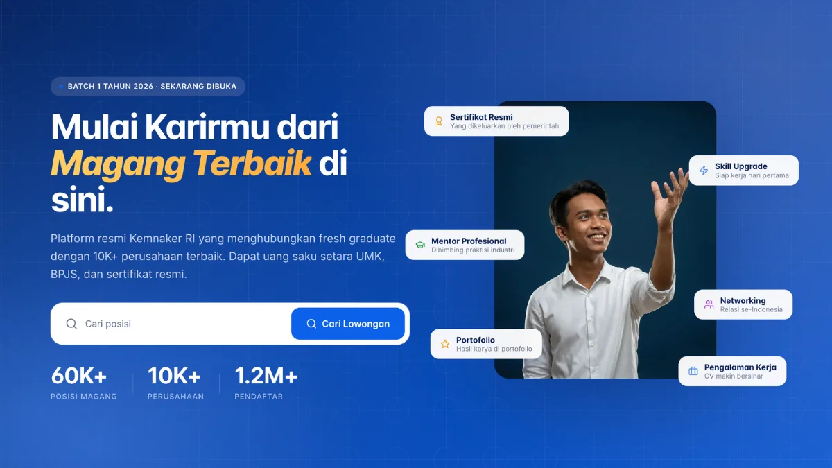 Cara Daftar Program Magang Nasional