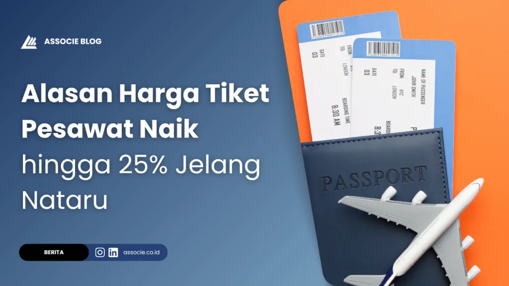 Alasan Harga Tiket Pesawat Naik hingga 25 persen Jelang Nataru